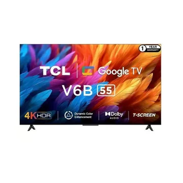 TCL 65 INCHES V6B 4K HDR Google TV – 65V6B (New 2025 Model)