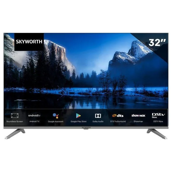 Skyworth 32E3500G, 32-inches Full HD Frameless Smart Google TV, Black (1YR WRTY) — JayBright Technologies