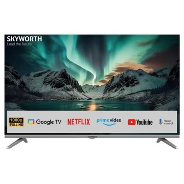 Skyworth 43E3500G, 43-inches Full HD 2024 Frameless Google TV, Black (1YR WRTY)