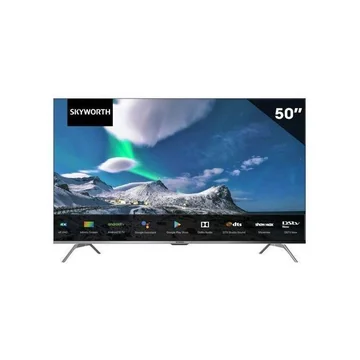 Skyworth 50G3A, 50-Inch 4K UHD Frameless Android Smart TV – Black