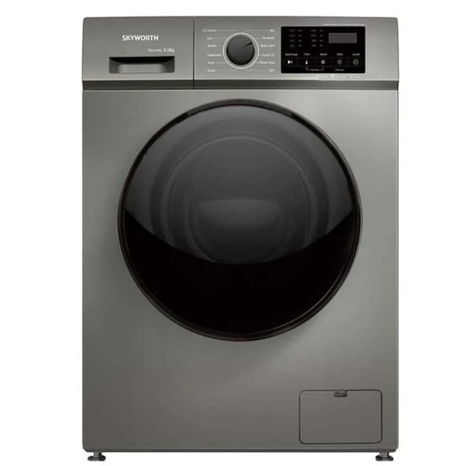 Skyworth F80415VB Front Load 8kg, Automatic Washer – Tim Grey(1YR WRTY) — JayBright Technologies