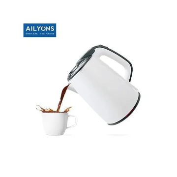 AILYONS FK-0306 Stainless Steel 1.8L Electric Kettle-White, image 2