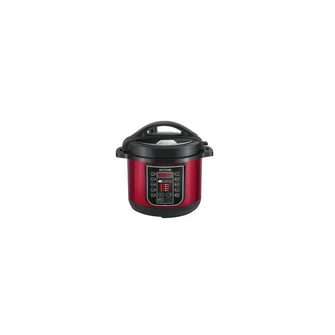 AILYONS EPC-6A1 Deluxe 6L Automatic Electric Pressure Cooker 1000W Red (1YR WRTY) — JayBright Technologies