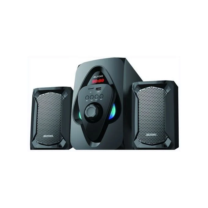 AILYONS ELP2403K 2.1CH SubWoofer Home Theatrer Multi Media Speaker System (1YR WRTY) — JayBright Technologies
