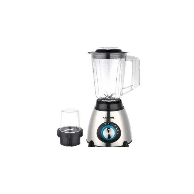 AILYONS FY-319-K Blender 2 In 1 With Grinder Machines 1.5L Black and Silver (1YR WRTY) — JayBright Technologies