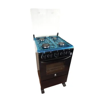 Euroken EURO55-4G+G FOUR BURNER 50X55 BLACK STANDING COOKER WITH GAS OVEN, image 6