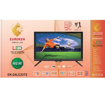 Euroken EK-24LC22T2 LED & TRUE COLOR DIGITAL TV WITH CAST CAPABILITY (22 INCHES)