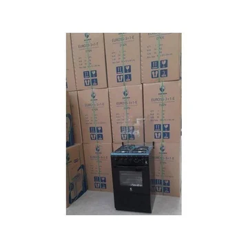 Euroken EURO55-3+1-E 50X55 BLACK STANDING COOKER WITH ELECTRIC OVEN, image 4