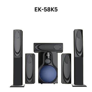 Euroken EK-58K5 5.1CH DIGITILALISED HOME THEATRE SOUND SYSTEM BT/USB/FM 20000W P.M.P.O, image 4