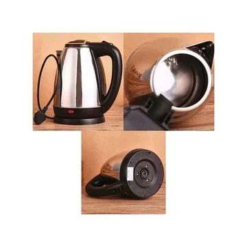 Eurochef 2.0 Ltrs Kettle With 360 Degree Cordless Base – Stainless, image 3