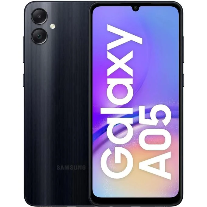 Samsung A05, 6.7″, 4GB RAM + 64GB, 5000mAh, Black (2YRS WRTY) — JayBright Technologies