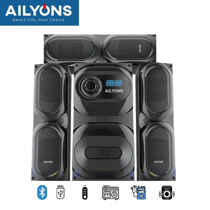 AILYONS ELP3603K 3.1CH Subwoofer Home Theatre Multi Media Bluetooth Speaker System, (1YR WRTY) — JayBright Technologies