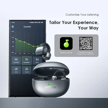 oraimo OpenSnap N Open-Ear True Wireless Earbuds, image 3