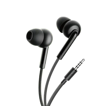 Oraimo OEP-E11 Strong Bass Earphones With Mic – Black