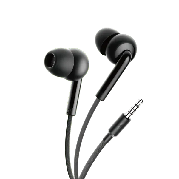 Oraimo OEP-E11 Strong Bass Earphones With Mic – Black — JayBright Technologies
