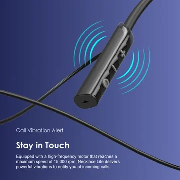 oraimo Necklace Lite Call Vibration Wireless Headphones, image 5
