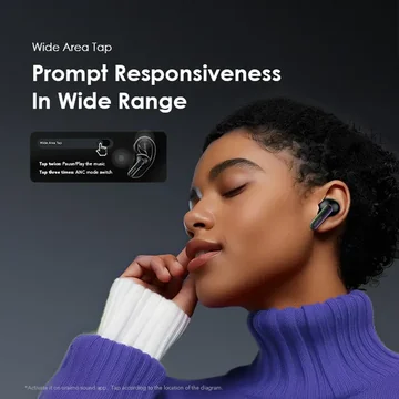 oraimo SpaceBuds Hybrid ANC True Wireless Earbuds Customized Voice Prompt, image 10