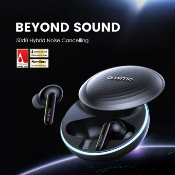 oraimo SpaceBuds Hybrid ANC True Wireless Earbuds Customized Voice Prompt, image 14