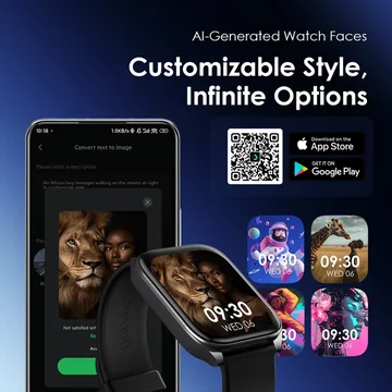 oraimo Watch 5N 2.01” TFT IP68 Smart Watch, image 3