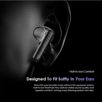oraimo FreePods Neo Half In Ear True Wireless Earbuds, image 6