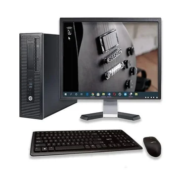 HP EliteDesk 800 G1 Refurbished Desktop Core i5, 4GB RAM, 500GB HDD + 19″ Dell Monitor, image 2