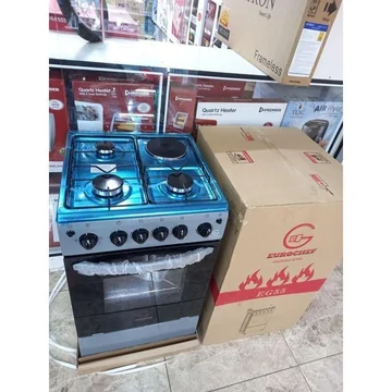 Eurochef 3+1 Standing Cooker with Electric Oven and 50×55