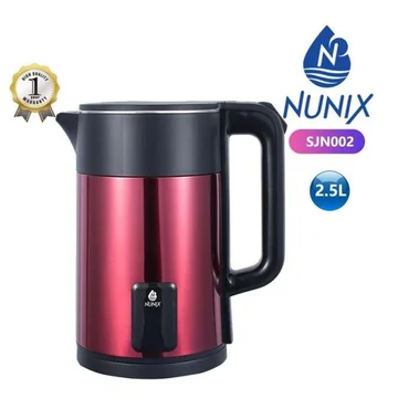 Nunix 2.5L Plastic Cordless Kettle – Electric Kettle SJN002