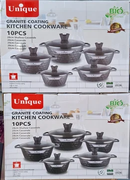 Unique Nonstick Granite Cookware Set, image 2