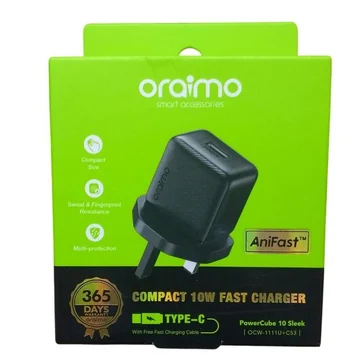 Oraimo Original Type C Fast Charger and Cable