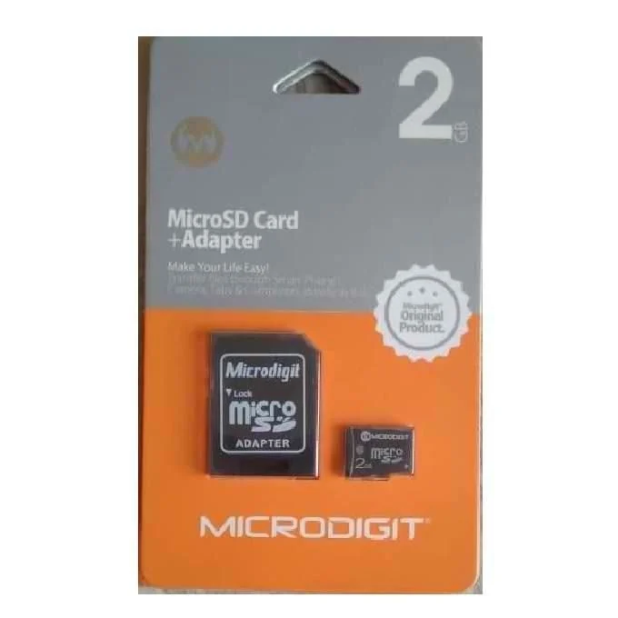 Microdigit 2GB Micro SD Memory Card — JayBright Technologies