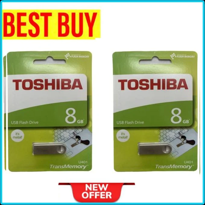 Toshiba 8GB Metallic Flash Drive – Compact and Durable — JayBright Technologies