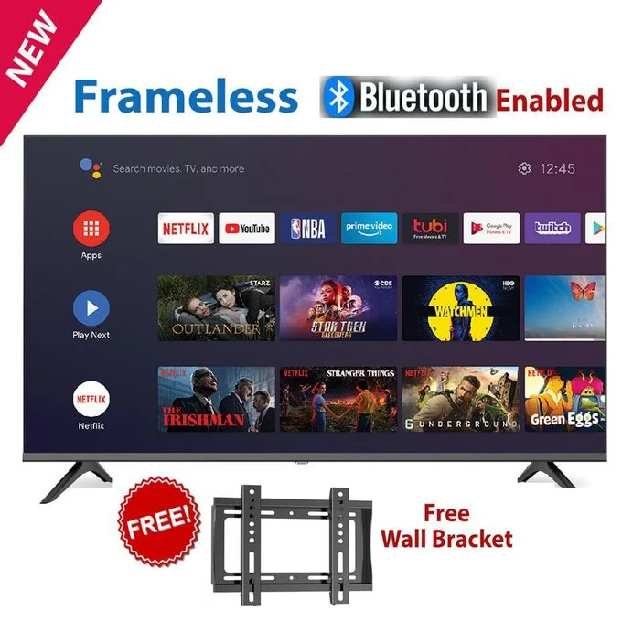 Vitron HTC4300QFS 43″inch QLED TV BLUETOOTH ENABLED FULL HD Frameless Smart(1YR WRTY) — JayBright Technologies