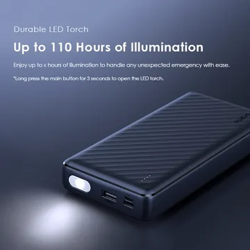 oraimo Traveler Link 20 20000mAh 12W Power Bank, image 2