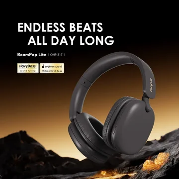 oraimo BoomPop Lite ENC Over-Ear Wireless Headphones, image 2