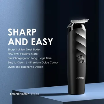 Oraimo Smart Trimmer Home Cordless Powerful Electric Trimmer, image 10