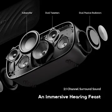 oraimo SpaceBox ProKaraoke Bluetooth Speaker 80W OBS 682, image 10