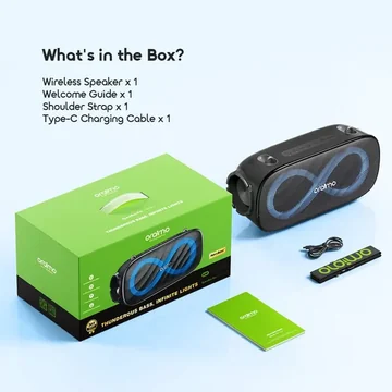 oraimo SpaceBox ProKaraoke Bluetooth Speaker 80W OBS 682, image 3