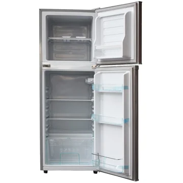 128 LITERS DOUBLE DOOR DIRECT COOL FRIDGE, SILVER- RF/173, image 2