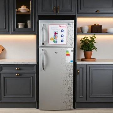 213 LITERS 2 DOOR DIRECT COOL FRIDGE, MAR SILVER- RF/244, image 2