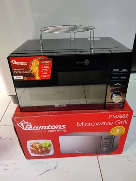 20 LITERS MICROWAVE+GRILL MIRROR FINISH – RM/682, image 3