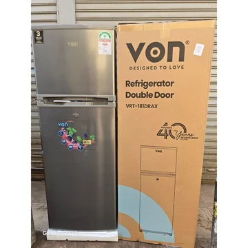 VON 181 Litres, Double Door Fridge + Free Fridge Guard, image 2