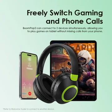 oraimo BoomPop 2 ENC Over-Ear Wireless Headphones, image 4