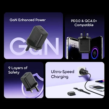 oraimo PowerGaN 451 45W Gan Ultra Fast Wall Charger, image 6