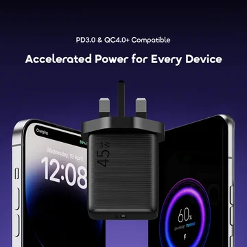 oraimo PowerGaN 451 45W Gan Ultra Fast Wall Charger, image 4