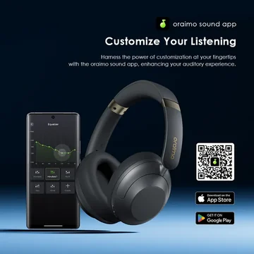 oraimo BoomPop Pro OHP 917 ANC Over-Ear Headphones, image 4