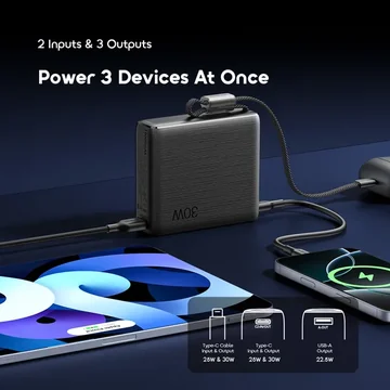 oraimo PowerNova L21 OPB 7203C 20000mAh 30W Power Bank, image 4