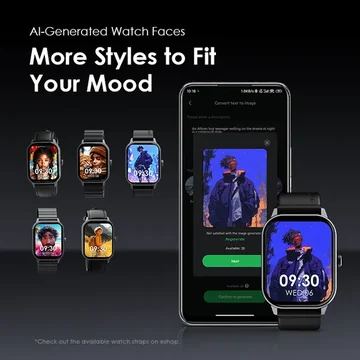 oraimo Watch 5 2.01″ HD Panda Glass 1ATM Smart Watch OSW 805, image 3