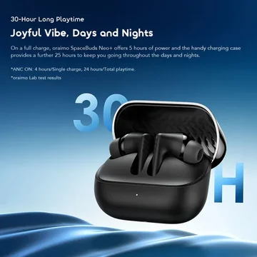 oraimo SpaceBuds Neo+ ANC Spatial Audio True Wireless Earphones, image 10