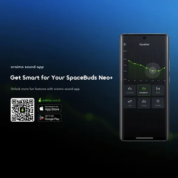 oraimo SpaceBuds Neo+ ANC Spatial Audio True Wireless Earphones, image 11