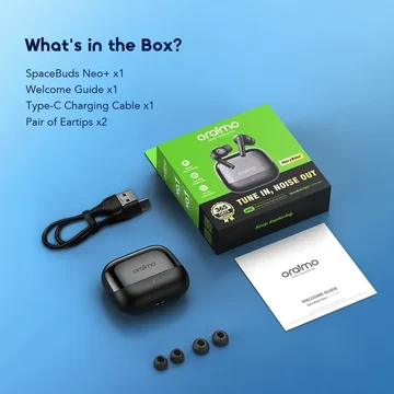 oraimo SpaceBuds Neo+ ANC Spatial Audio True Wireless Earphones, image 13
